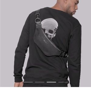 Brand new BLVCK Paris black bumbag